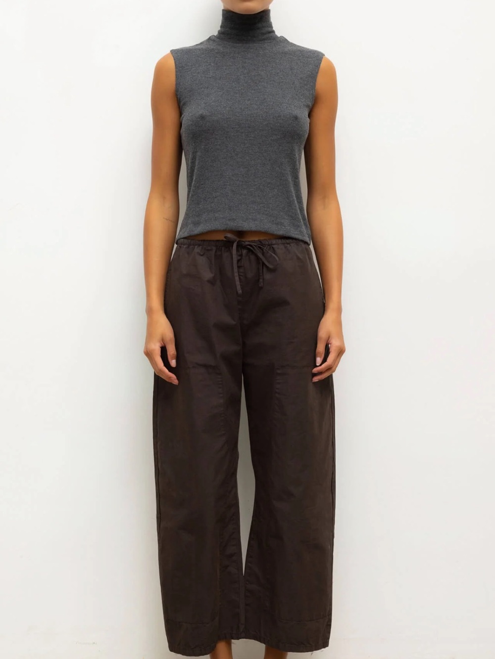 LESET Kyoto Carpenter Pant Chocolate Large
